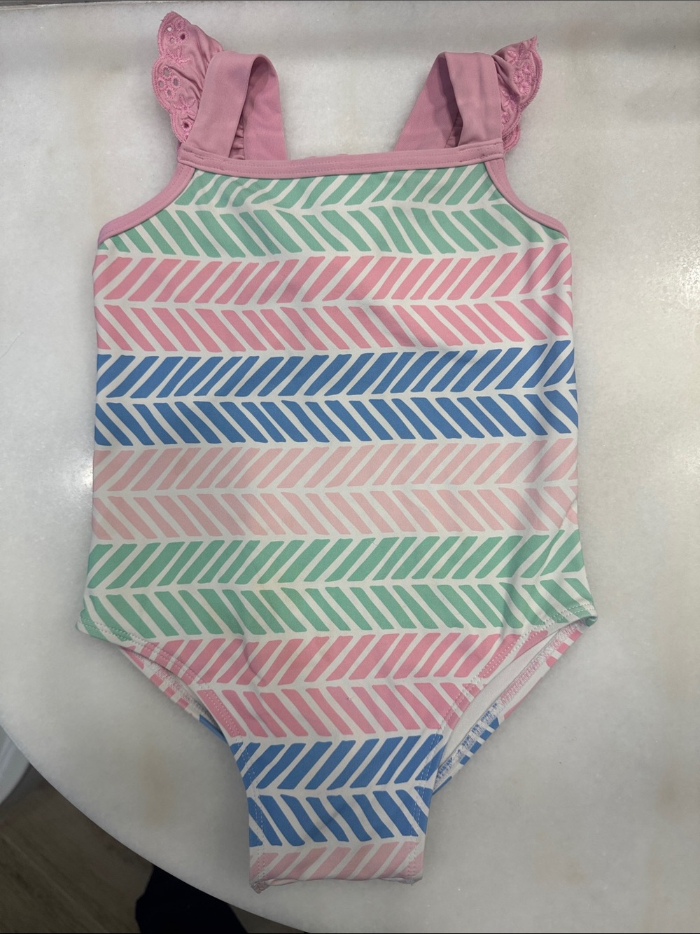 The Beaufort Bonnet Company Kids One-Piece Swimsuit - Pink, Blue, Green